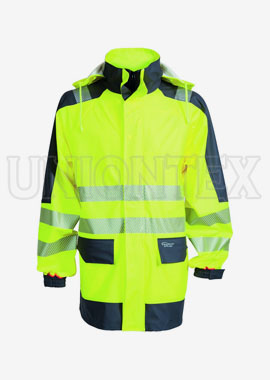 Hivis & Safety wear PU regnjacka